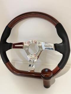 NARDI ナルディ ステアリング D型 カリスタ 風 ウッド調　シフトノブ NARDI ナルディ ステアリング D型 カリスタ 風 ウッド調 シフトノブ