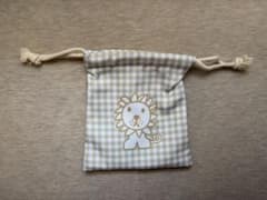 Bruna Animal Lottery F賞 巾着袋 ライオンのサムネイル