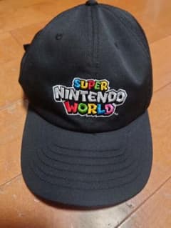 SUPER NINTENDO WORLD キャップ ブラック メンズのサムネイル