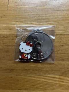 헬로 키티 50엔 구슬 키홀더