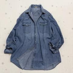 Deuxieme Classe 22SSデニムシャツ ウエスタン ブルー - メルカリ