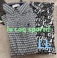 le coq sportif ゴルフウェア ポロシャツ 2枚セット LLのサムネイル