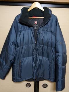 Victorinox ネイビーダウンジャケット L - メルカリ