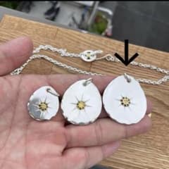 在庫限り　タタキ 大 ネックレス トップ メタル ハンドメイド ノーブランドのサムネイル