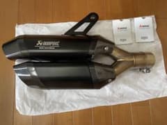 BMW R1300GS用 純正AKRAPOVIC デュアルマフラー 車検対応 - メルカリ