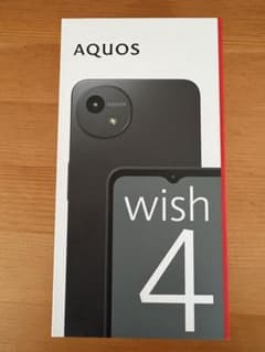 次*長様 SHARP AQUOS wish4 新品未使用のサムネイル