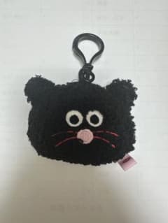 《韓国限定》MONAMHEE（モナムヒ）GS25　黒猫　キーホルダー　ぬいぐるみのサムネイル