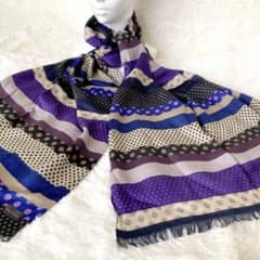Paul Smith ポールスミス ストール マルチストライプカラー ドット