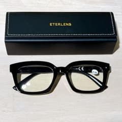 ETERLENS 老眼鏡 +1.00 ブラックのサムネイル