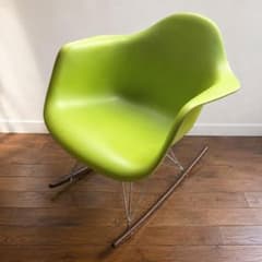 Eames イームズ アームシェル ロッキングチェア 黄緑 リプロダクト Eames イームズ アームシェル ロッキングチェア 黄緑 リプロダクト