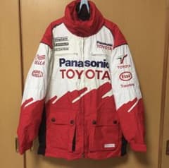 当時物のレア！F1 パナソニックトヨタジャケット　サイズL 美品 刺繍 当時物のレア！F1 パナソニックトヨタジャケット サイズL 美品 刺繍