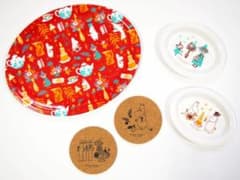 ムーミン　メラミントレー&コースターのサムネイル