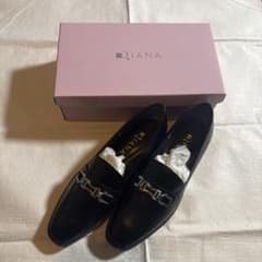 DIANA ローファー ブラック 24.5cmのサムネイル