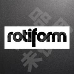 rotiform　ロティフォーム　ステッカー　ブラック　1枚　縦63×横200のサムネイル