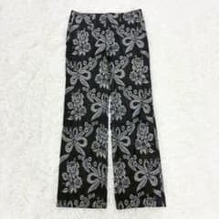 ジュンヤワタナベ　コムデギャルソン　ジャガードデニムパンツ　花柄　フラワー　総柄 ジュンヤワタナベ コムデギャルソン ジャガードデニムパンツ 花柄