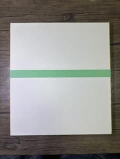 色紙 大色紙 242×273mm 縁金加工　10枚のサムネイル