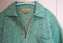 Cushman クッシュマン ポロシャツ　Tシャツ　M　グリーン　フラットヘッドのサムネイル