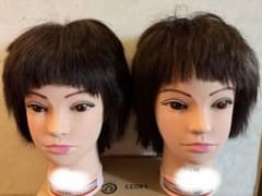 り*ぃ様 美容師国家試験 カット済み練習用ウィッグ 2体セットのサムネイル