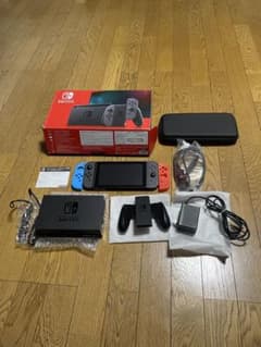 お買い得＊＊Nintendo Switch 本体 グレー/ダウンロードソフトのサムネイル