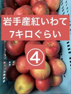 岩手産紅いわて　家庭用7キロR8.9.20のサムネイル