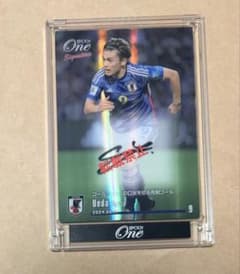 上田綺世 サッカー日本代表 2024 シリア代表戦 直筆サイン トレカ 1枚 上田綺世 サッカー日本代表 2024 シリア代表戦 直筆サイン トレカ 1枚