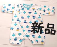 新品 男の子 ベビー 新生児 子供服 乗り物 車 ロンパースのサムネイル