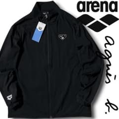 S 新品 agnes b. x arena コラボトラックジャケット ブラック - メルカリ