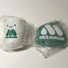 にっこりーノ モスバーガーのぬいぐるみ ドリンク シークレット セットのサムネイル