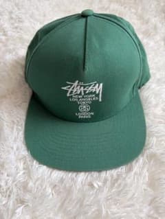 Stussy キャップ グリーンのサムネイル