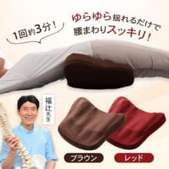 新品未使用　スッキリ骨盤シェイプ枕 姿勢矯正クッションのサムネイル