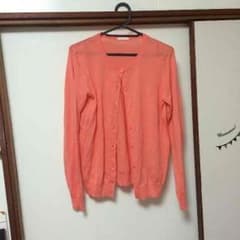 GUサーモンピンクカーディガンのサムネイル