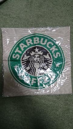 「値下げ」スタバ クッションカバー ４枚セットのサムネイル
