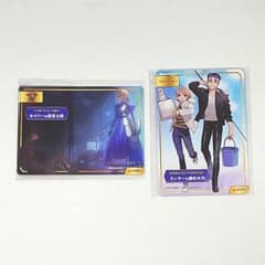 TYPE-MOON 페어 특전 카드 2장 세트