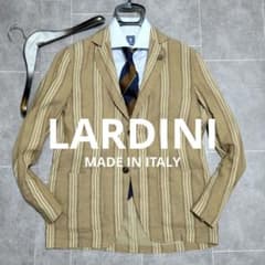 ☆極美品 ラルディーニ 春夏 リネン 麻 新モデル テーラードジャケット