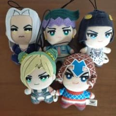 ジョジョの奇妙な冒険 ちみっともぬい5体セットのサムネイル