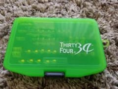 34 サーティーフォー　ジグヘッドケース+ジグヘッドのサムネイル