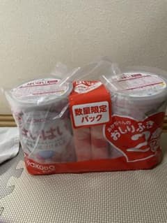 WAKODO はいはい 810g×2缶 おしりふき2個付きのサムネイル