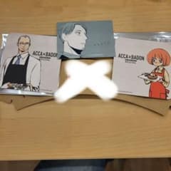 ACCA×BADON 카페 전반 릴리 & 리코 코스터 ACCA×BADON