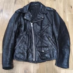 50s BECK ベック ショット製 ダブルライダースジャケット ワンスター