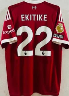 【新品同様】リバプール 22 番 EKITIKE ホームユニフォーム Lサイズ 新品同様】リバプール 22 番 EKITIKE ホームユニフォーム L