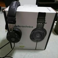 オーディオテクニカ　ATH-M30X モニターヘッドホン　おまけ付のサムネイル