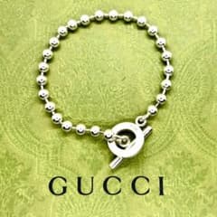✨美品✨GUCCI✨グッチ ボールチェーン トグル式ブレスレット SV925 ✨美品✨GUCCI✨グッチ ボールチェーン トグル式ブレスレット SV925
