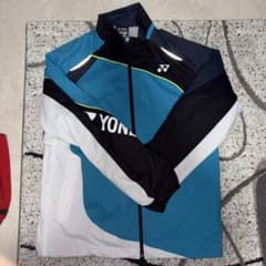 YONEX バドミントン ウォームアップジャケット ブルー Mのサムネイル