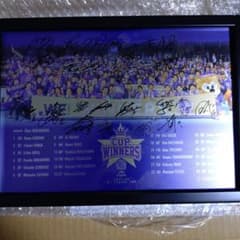 サンフレッチェ広島レジーナ WEリーグカップ優勝記念メタルポスター