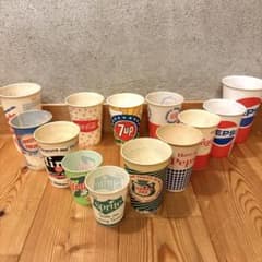 50s-70s USA ソーダ 紙コップ セット ペプシ 7up コカコーラ - メルカリ