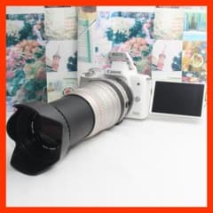 ❤️予備バッテリー付き❤️Canon EOS kiss M2 近遠対応レンズ❤️ ❤️予備バッテリー付き❤️Canon EOS kiss M2 超望遠レンズセット
