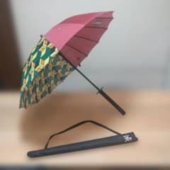 最終値下げ‼️　レア物　鬼滅の刃　冨岡義勇　日輪刀 長傘　ケース　オマケ付