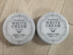 PLATINUM WHITE CREAM オールインワン40g 2個セット - メルカリ