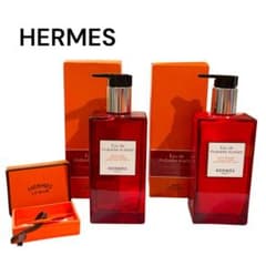 HERMES ルバーブエカルラット シャワージェル ボディローション 200ml