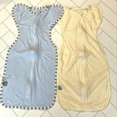 【美品】メッシュスワドル 春夏秋用 Lサイズ2色セットのサムネイル